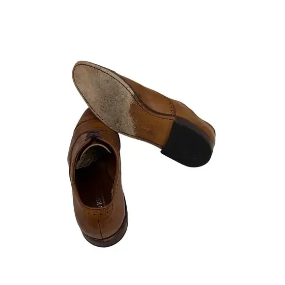 Allen Edmonds Bench Welt Cap Toe Brown Leather Oxford Dress Shoes Size 10 - Picture 5 of 7